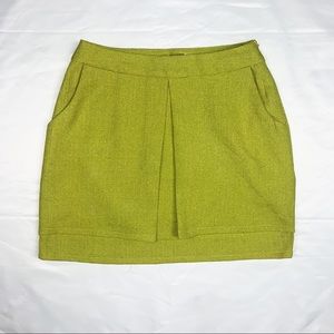 REHAB Lime Green Mini Skirt